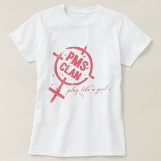Logotipo del rosa de la camisa de PMS