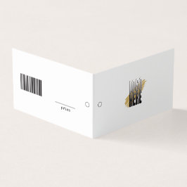 Logotipo Editable Simple Etiqueta de precio de col