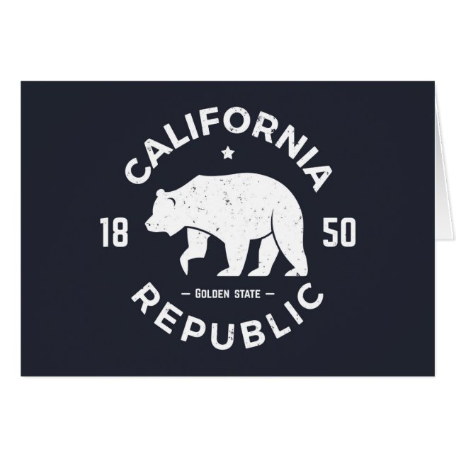 Logotipo el | de California el Golden State (Anverso (Horizontal))