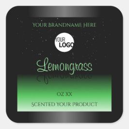 Logotipo elegante de Purpurina de etiquetas de pro