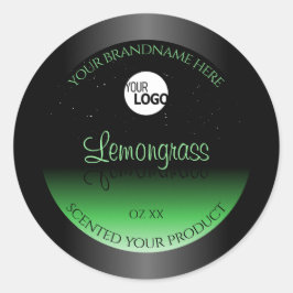 Logotipo elegante de Purpurina de etiquetas de pro