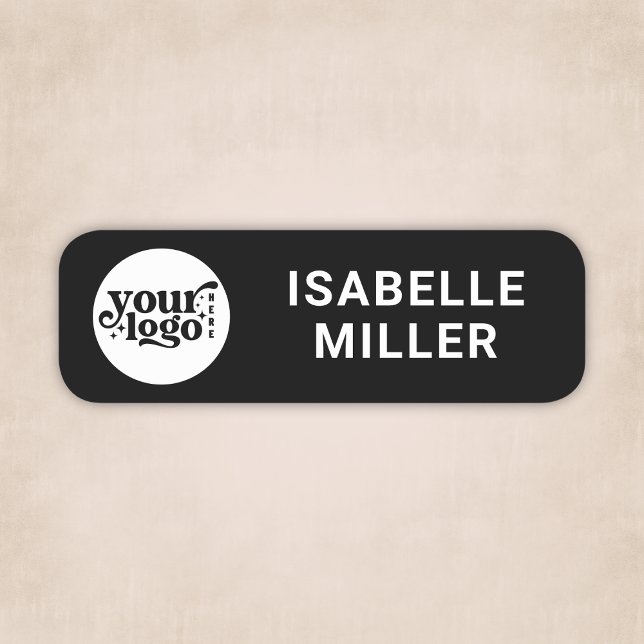 Logotipo Empleado Personal Magnetico o Placa de No (Logo Employee Staff Magnetic or Pin Name Tag)