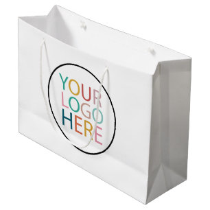 Logotipo empresarial Bolsas de compras personali