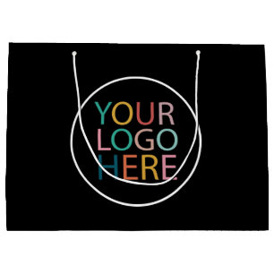 Logotipo empresarial Bolsas de compras personali