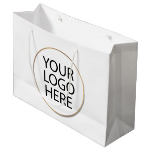 Logotipo empresarial Bolsas de compras personali