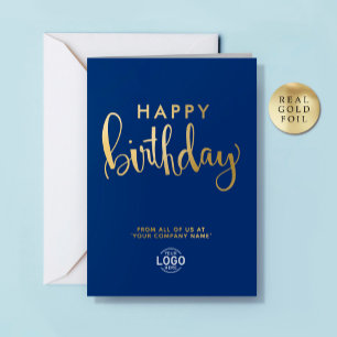 Logotipo empresarial minimalista moderno Feliz Cum