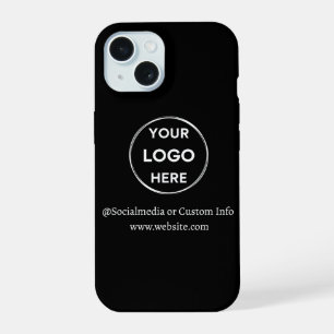 Logotipo Empresarial Negro Personalizado