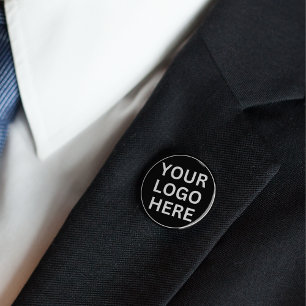Logotipo empresarial personalizado l Botón de marc