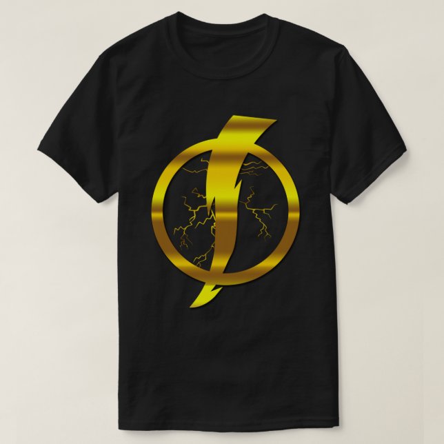 Logotipo estático de choque camiseta esencial (Diseño del anverso)