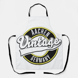 Logotipo estilo vintage de Dortmund, delantal