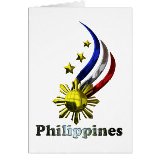 Logotipo filipino original. ¡Mabuhay Pilipinas!