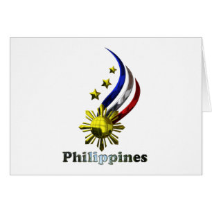Logotipo filipino original. ¡Mabuhay Pilipinas!