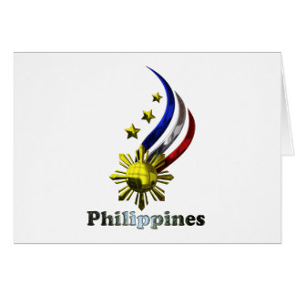 Logotipo filipino original. ¡Mabuhay Pilipinas!