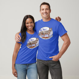 Logotipo Fox Color Profundo Unisex Camiseta de man