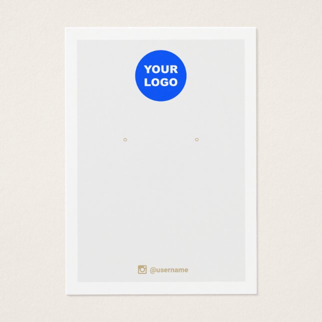 Logotipo Gray White Add Earl Display Social Media (Frente)