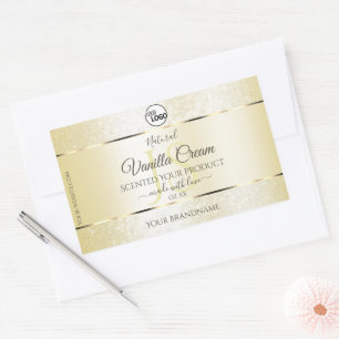 Logotipo inicial de las etiquetas de productos de