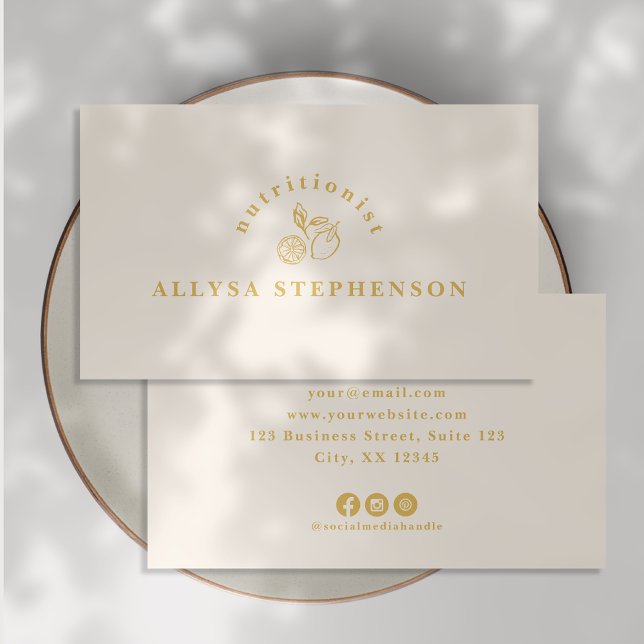 Logotipo moderno, fruta, tarjeta de visita nutrici (Subido por el creador)