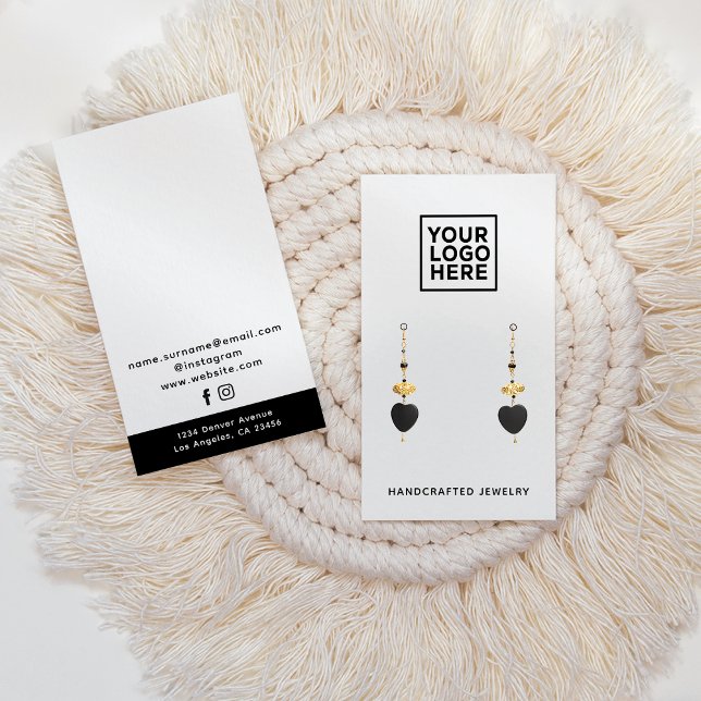 Logotipo moderno Tarjeta de visualización de joyer (Subido por el creador)