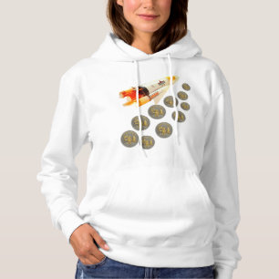 Logotipo oficial de TexitCoin Sudadera con cremall