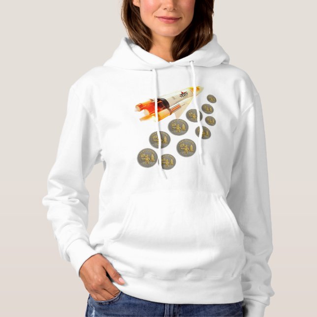 Logotipo oficial de TexitCoin Sudadera con cremall (Anverso)