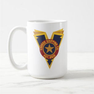 Logotipo oficial taza blanca clásica de 15 onzas