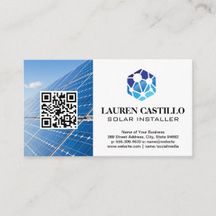 Logotipo   Paneles solares   Tarjeta de visita QR
