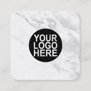 logotipo personalizado, mármol gris, tarjetas de v