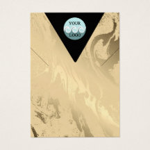 logotipo personalizado tarjeta de visualización de