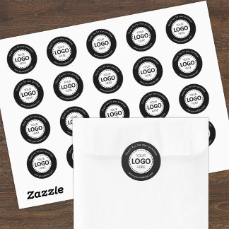Logotipo personalizado / Texto Hoja de Pegatinas r