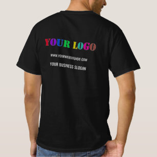 Logotipo personalizado y camiseta promocional de n