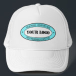 Logotipo personalizado y sombrero de camionero pro<br><div class="desc">Nombre personalizado Empresa Logo Empresa Personalizable profesional promocional de texto personalizado Regalo - Añadir su logotipo - Imagen - Foto / Nombre - Compañía / Sitio web o teléfono o correo electrónico - Información de contacto o dirección - Redimensionar y mover o eliminar y añadir elementos - imagen / texto...</div>
