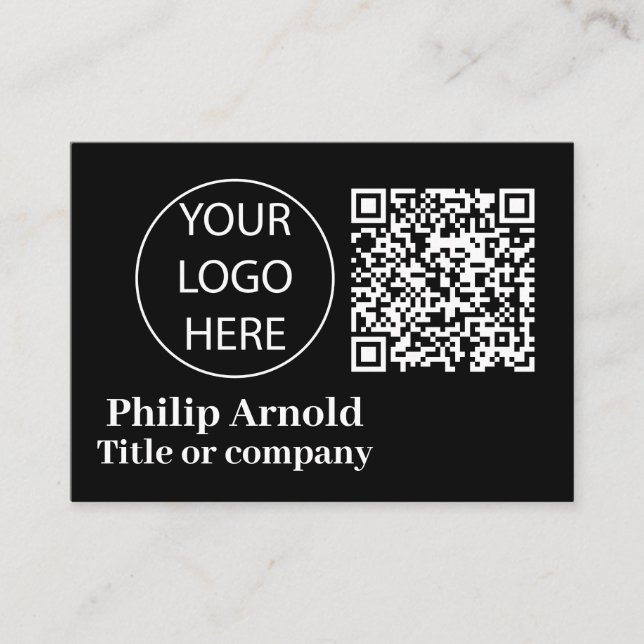 Logotipo personalizado Y Tarjeta De Negocios De Có (Anverso)