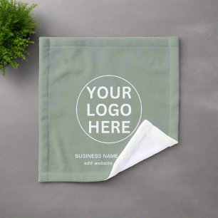 Logotipo personalizado y texto l Saber marca verde