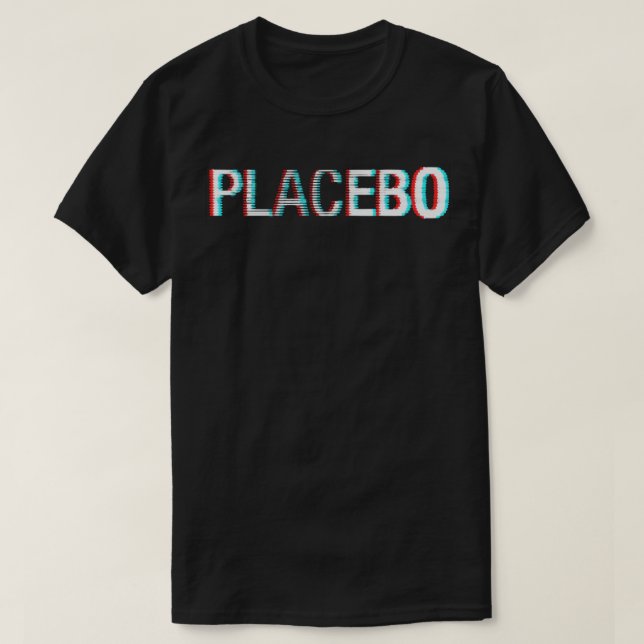 Logotipo Placebo Glitch - Camisa clásica T (Diseño del anverso)