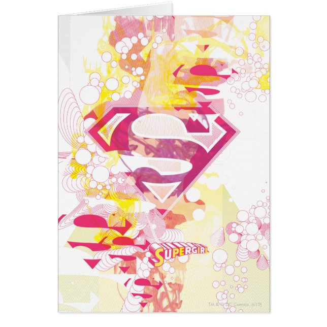 Logotipo Retro Supergirl (Frente)