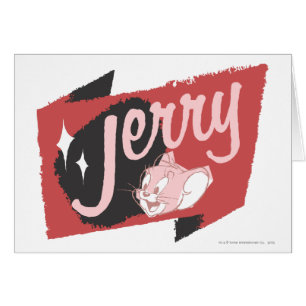 Logotipo rojo y negro de Jerry