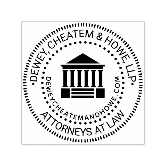 Logotipo Sello Firma Abogado Tribunal Nombre URL (Diseño)