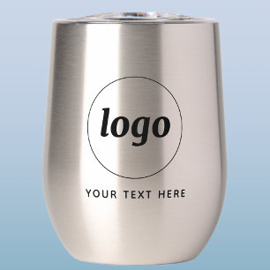 Logotipo Simple Con Texto Promocional Empresarial