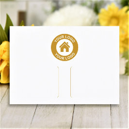 Logotipo simple Tarjeta de visualización de barras