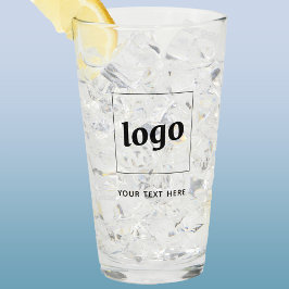 Logotipo simple y negocio de texto