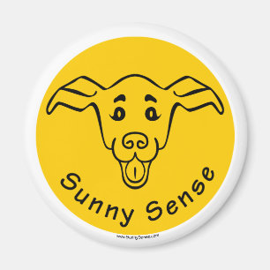 Logotipo Sunny Sense con imanes para perros