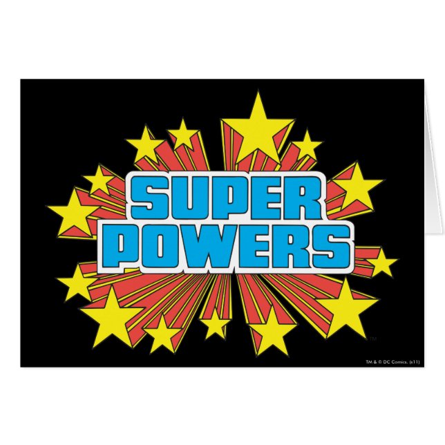 Logotipo Super Powers™ Azul (Anverso (Horizontal))