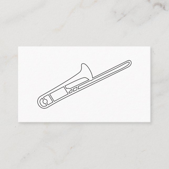 Logotipo trombone - Tarjeta de presentación (Anverso)