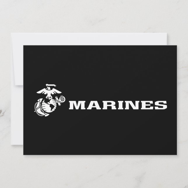 Logotipo USMC - Blanco (Anverso)