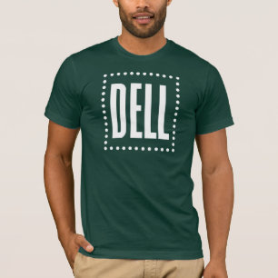 Logotipo vintage de Dell Camiseta oscura (logotipo