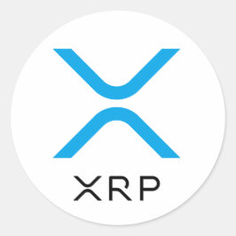 Logotipo XRP Ripple Blue & Black | PEGATINAS