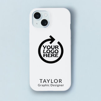 Logotipo y negocio de texto personalizados
