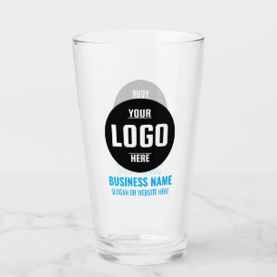 Logotipo y texto personalizado Cerveza azul person