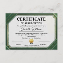 Logro Apreciar Oro Verde Certificado