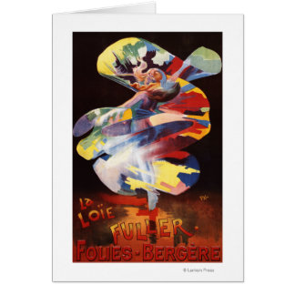 Loie Fuller en el Teatro Folies-Bergere